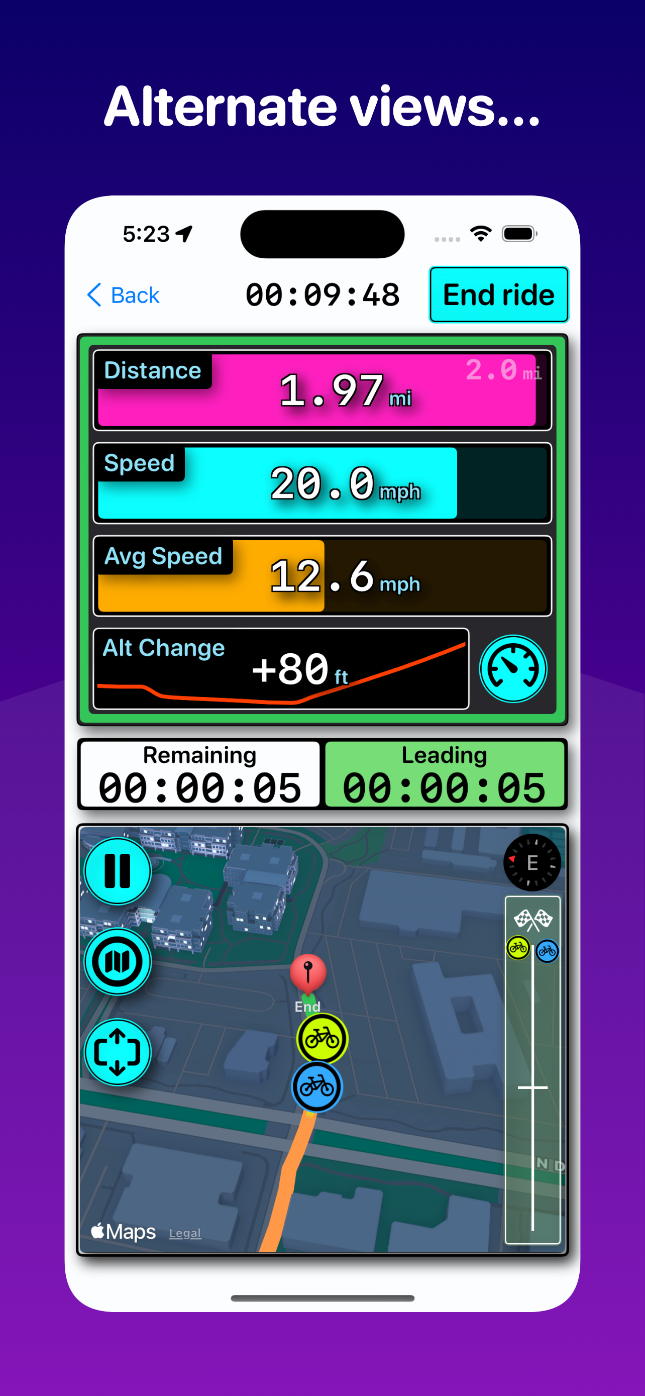 nürLEFT alternate view screenshot